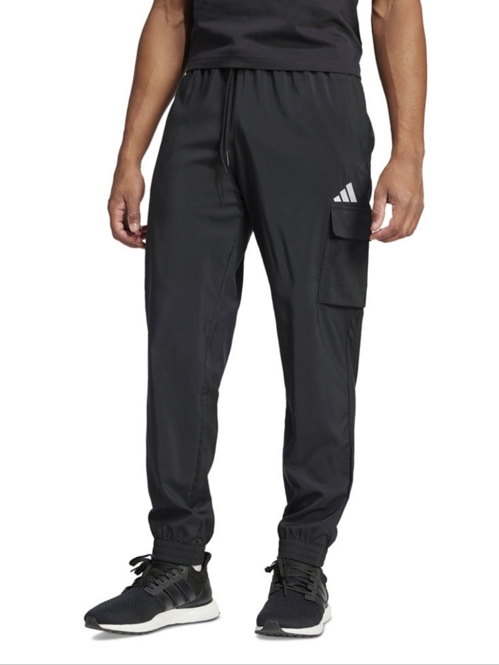 Adidas Men's Essentials Logo Cargo Pants